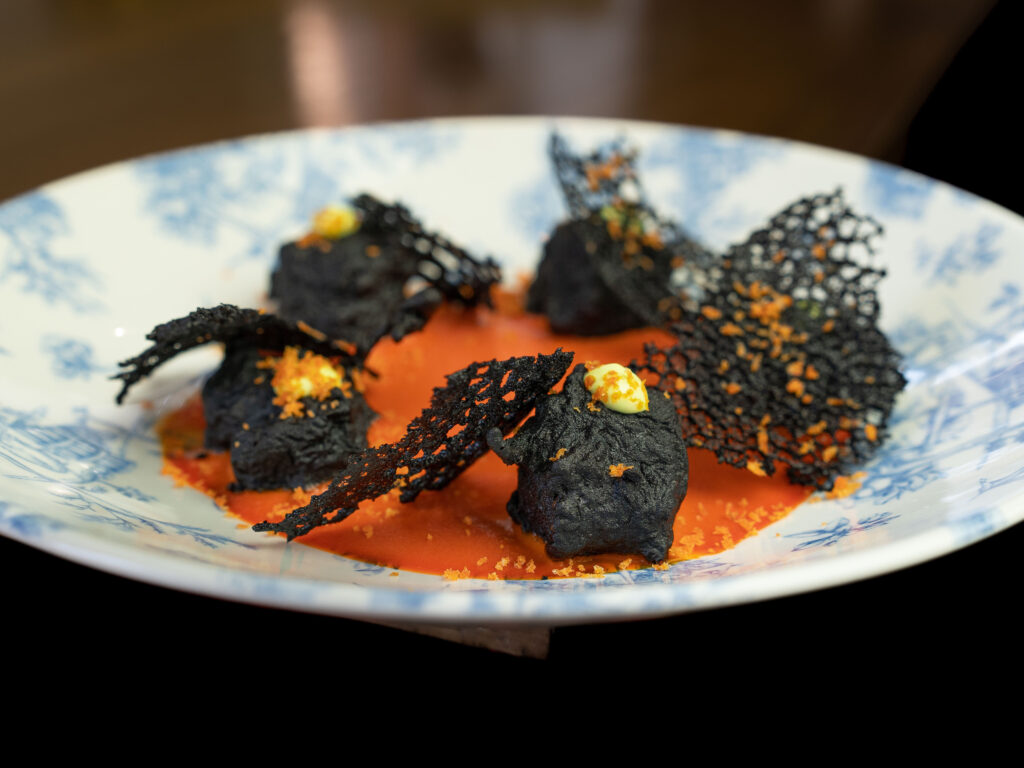 Plat de La Palma avec Mojo du restaurant la Hacienda de Abajo