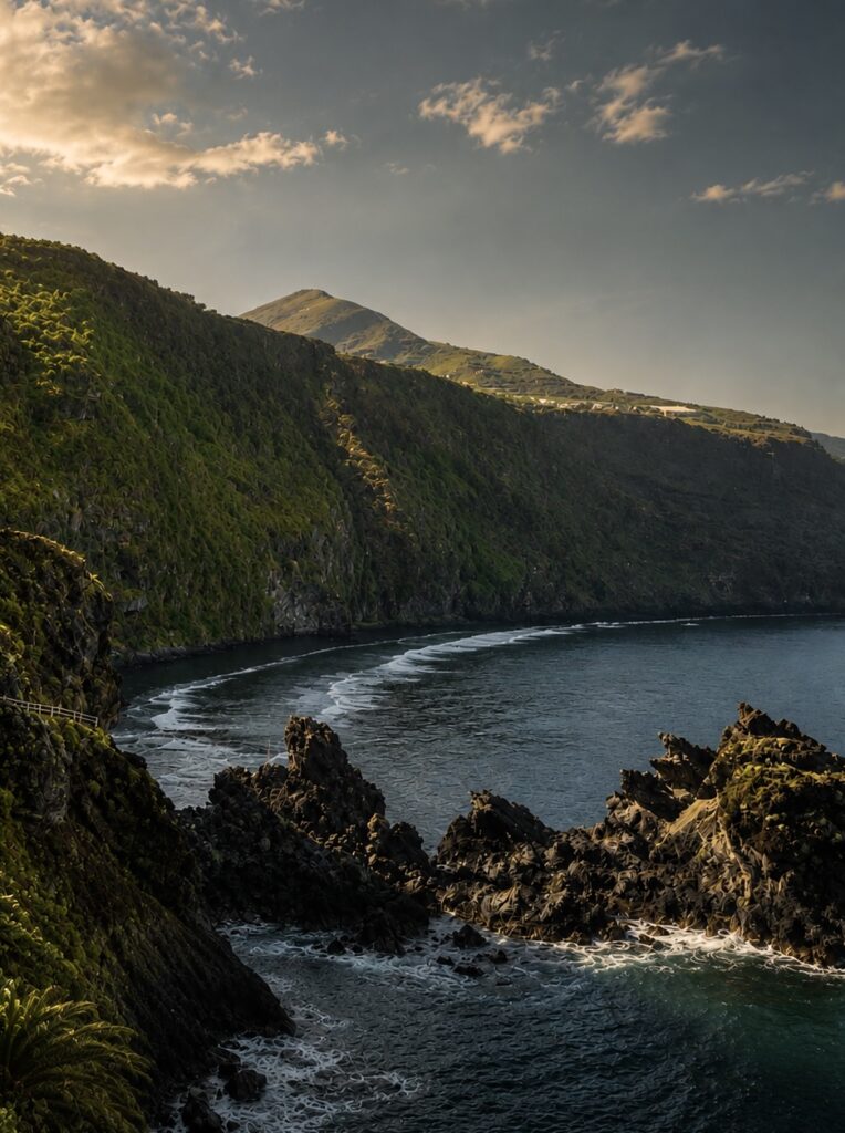 Plage de Nogales au nord est de La Palma